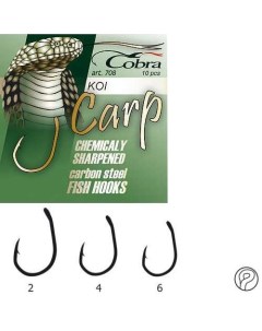 Рыболовные крючки Carp Koi 2 2 шт Cobra
