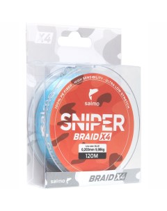 Леска плет Sniper BRAID Blue 091 016 4927 016 Salmo