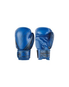 Перчатки боксёрские Odin ПУ синий размер 12 oz пара Insane