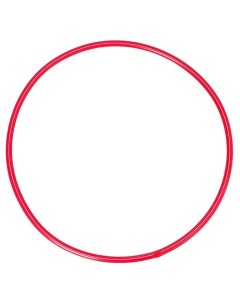 Обруч диаметр 60 см цвет красный Соломон