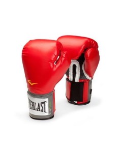 Боксерские перчатки PU Pro Style Anti MB Youth красные 8 унций Everlast