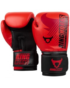 Боксерские перчатки Charger MX красно черные 14 унций Ringhorns