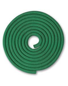Скакалка гимнастическая арт SM 121 GR утяжеленная 150г длина 2 5м шнур зелены Indigo