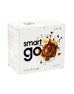 Протеиновый коктейль для диетического питания Апельсин шоколад 15 порций Smart go