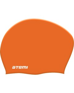Шапочка для плавания силикон д длин волос оранж Lc 08 Atemi
