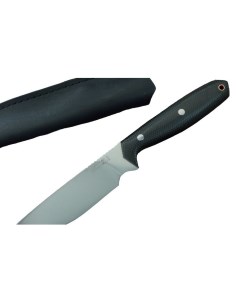 Нож Фултанг 05 сталь 95Х18 рукоять черный текстолит насечка Росоружие