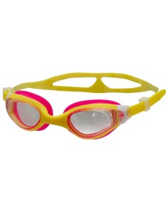 Очки для плавания детские 4 12 л желт розов AF от UVA UVB силикон B603 Atemi