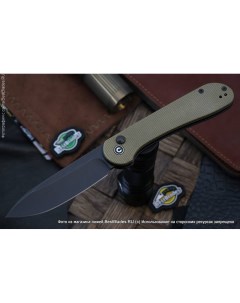 Складной нож Button Lock Elementum C2103B Civivi