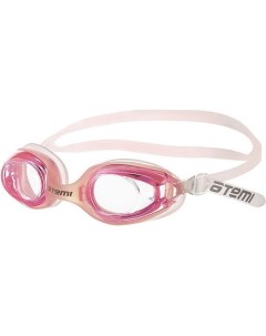 Очки для плавания детские 4 12 л розовые AF от UVA UVB силикон N7402 Atemi
