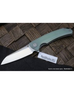 Складной нож Knives Texel D2 Stonewash Satin BG21B 1 Bestech