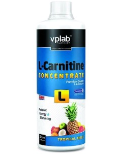 L карнитин концентрат 500мл тропические фрукты vp60985 Vplab