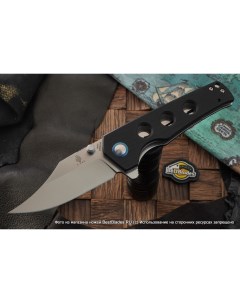 Складной нож Junges сталь N690 черная G 10 Kizer knives