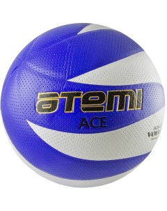 Волейбольный мяч Ace 5 белый синий Atemi