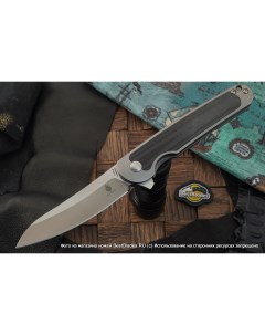 Складной нож Clutch сталь S35VN карбон Kizer knives