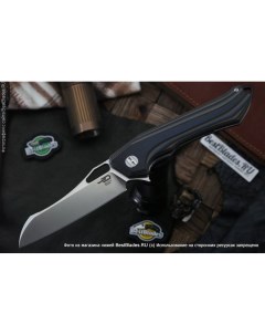 Складной нож Knives Platypus D2 черно синяя рукоять Bestech