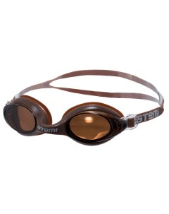 Очки для плавания комфорт шоколад тонированные AF от UVA UVB силикон N7104 Atemi