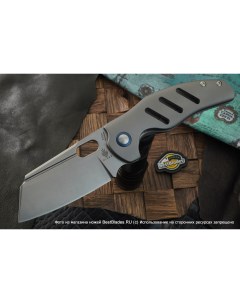 Брутальный складной нож C01C сталь S35VN титан дол Kizer knives