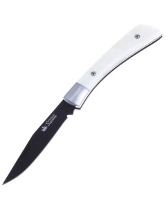 Классический складной нож Gent сталь D2 black titanium рукоять кость Kizlyar supreme