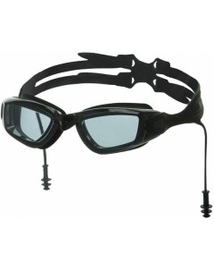 Очки для плавания N9700 черные серые Atemi