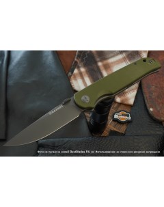 Складной нож Vanguard зеленая G10 Harnds