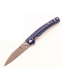Складной нож Splinter сталь N690 черно синяя G 10 Kizer knives