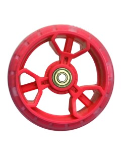 Переднее светящееся колесо для самоката Sportsbaby 120FL 40 мм красный Funny scoo
