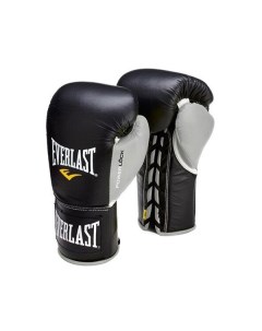 Боксерские перчатки Powerlock черные 10 унций Everlast
