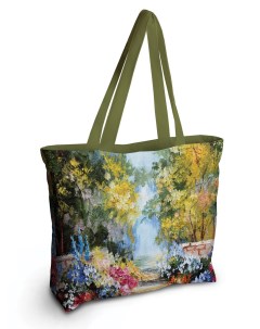 Спортивная сумка bsz_9179 цветочная аллея Joyarty