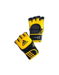 Перчатки для смешанных единоборств Ultimate Fight желто черные L Adidas