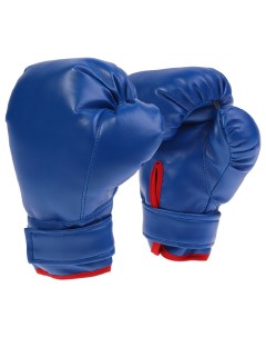 Перчатки боксерские детские цвет синий Nobrand