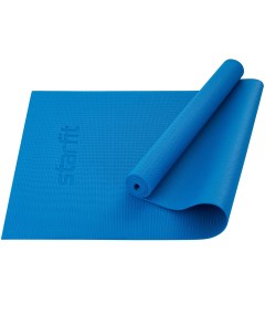 Коврик для йоги и фитнеса Fm 104 Pvc 183x61x0 4 см синий Starfit