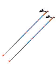 Лыжные палки 22P016B Forza Clip Карбон 100 голубой 157 5 Kv+