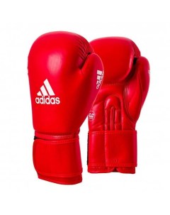 Перчатки боксерские AIBA красные вес 12 унций Adidas