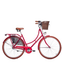 Велосипед Amsterdam 2 0 размер рамы 28 цвет красный Аист