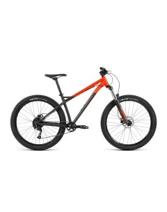 Велосипед 1314 PLUS 27 5 27 5 9 ск рост XL 2023 черный мат красный мат Format