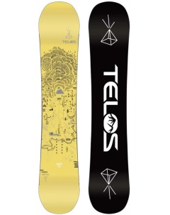 Сноуборд Adit Twin Freestyle желтый 158 см 2022 Telos