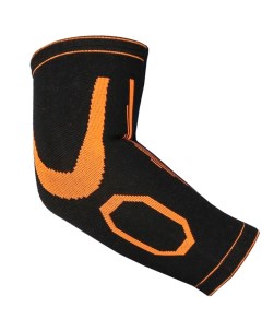 Волейбольные наколенники C33322 черный оранжевый M Спортекс