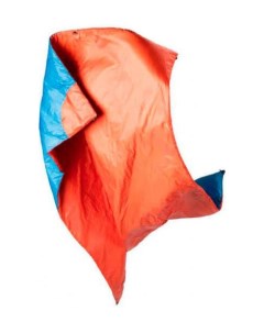 Спальный мешок Versa Blanket оранжевый светло голубой без молнии Klymit