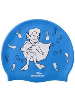 Шапочка для плавания Floater Blue силикон детский 25degrees