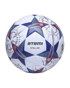 Мяч футбольный Stellar Pu eva бел син оранж р 4 Thermo Mould окруж 62 65 Atemi