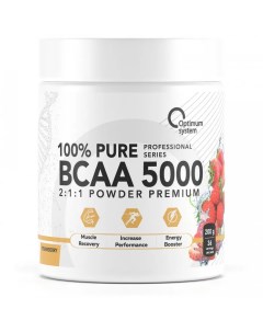 BCAA 5000 Powder 200 г strawberry Optimum system