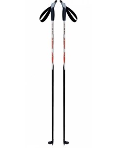 Палки лыжные 100 стекловолокно рост 155 X600 красный Stc