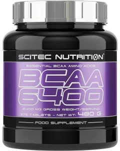 Аминокислоты BCAA 6400 375 таб Scitec nutrition