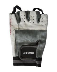 Перчатки для фитнеса AFG02S черно белые размер S Atemi