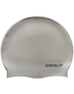 Шапочка для плавания Plain Flat Silicone Cap 1181 silver Speedo