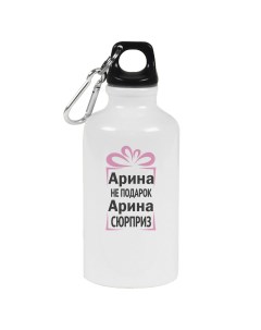 Бутылка спортивная Арина не подарок Арина сюрприз Coolpodarok