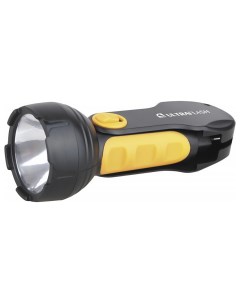 Туристический фонарь Ultraflash Akku Profi LED3828 желтый черный 1 режим Camelion