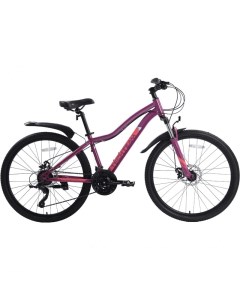 Велосипед DELTA 26х16 2022 тёмно розовый NN007681 Tech team