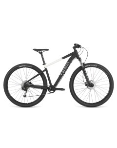 Велосипед горный 27 5 1411 рама M черно белый матовый Format