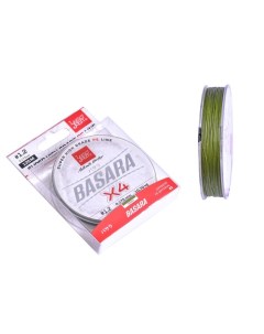 Шнур плетёный Basara Green диаметр 0 17 мм тест 10 7 кг 125 м Lucky john